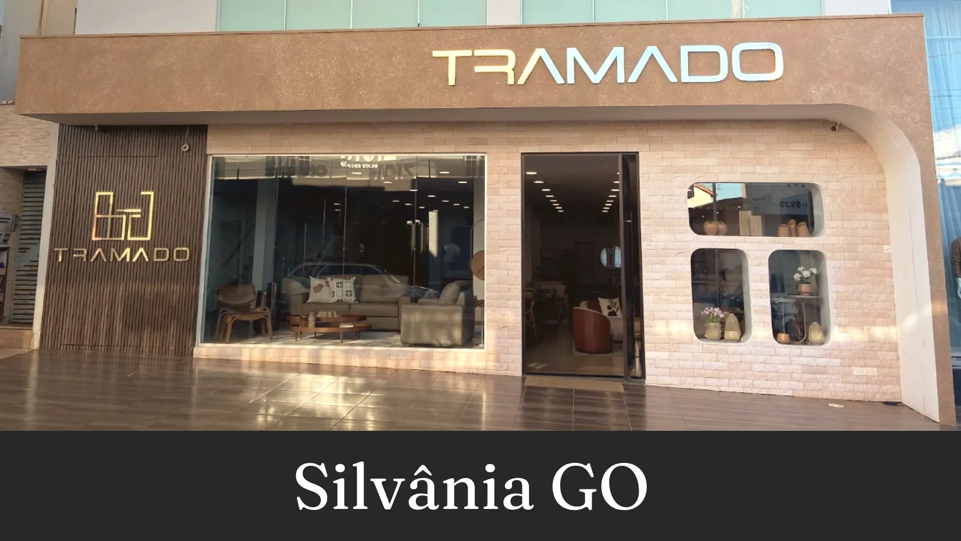 Fachada da loja Tramado em Silvânia